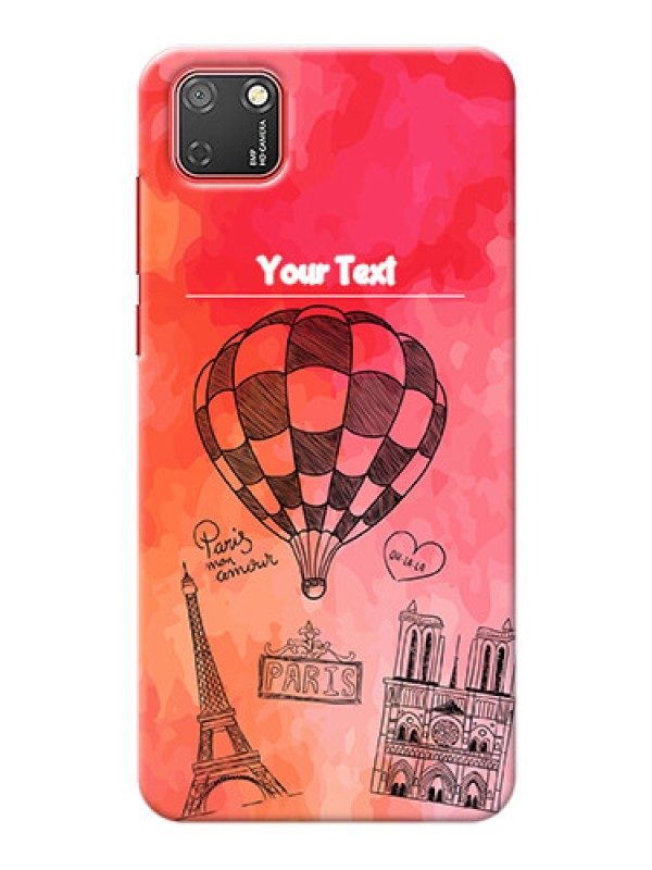 Custom Honor 9S Personalized Mobile Covers: Paris Theme Design