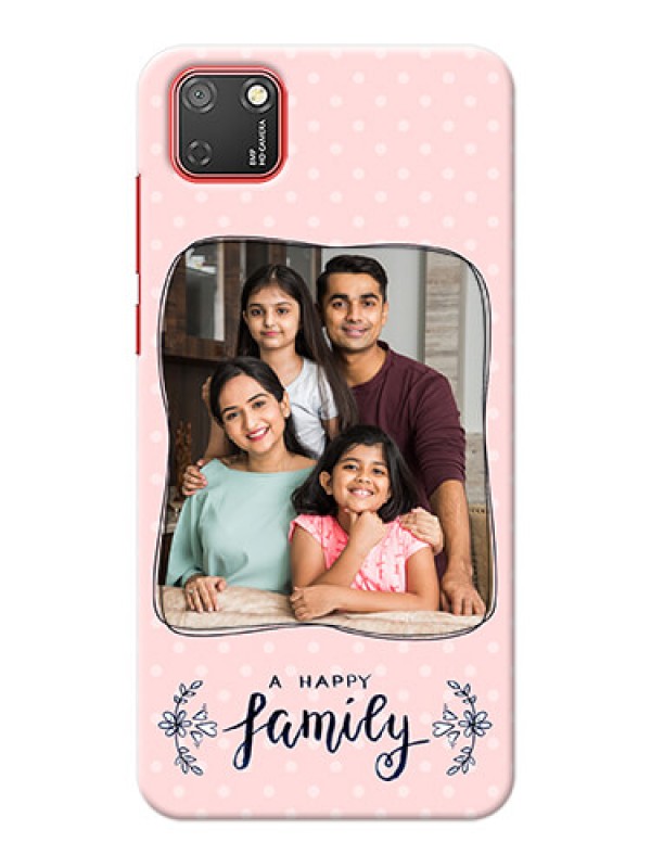 Custom Honor 9S Personalized Phone Cases: Family with Dots Design