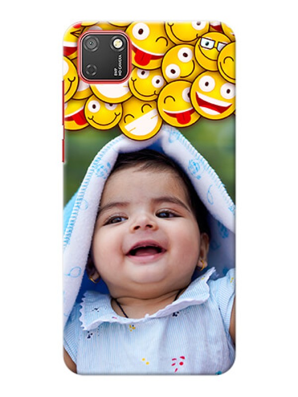 Custom Honor 9S Custom Phone Cases with Smiley Emoji Design