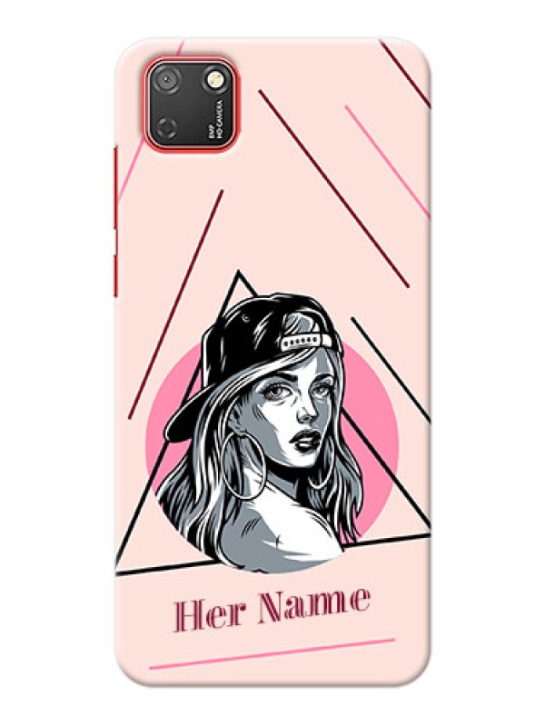 Custom Honor 9S Custom Phone Cases: Rockstar Girl Design