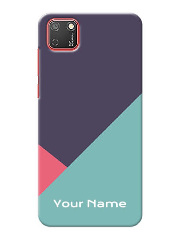 Custom Honor 9S Custom Phone Cases: Tri Color abstract Design
