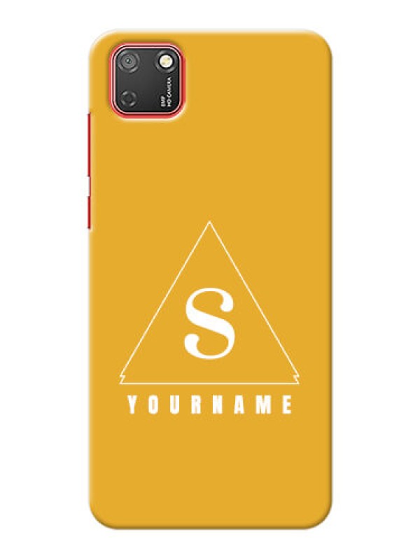 Custom Honor 9S Custom Mobile Case with simple triangle Design
