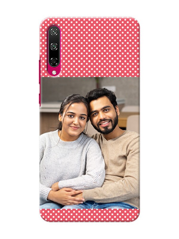 Custom Honor Play 3 Custom Mobile Case with White Dotted Design