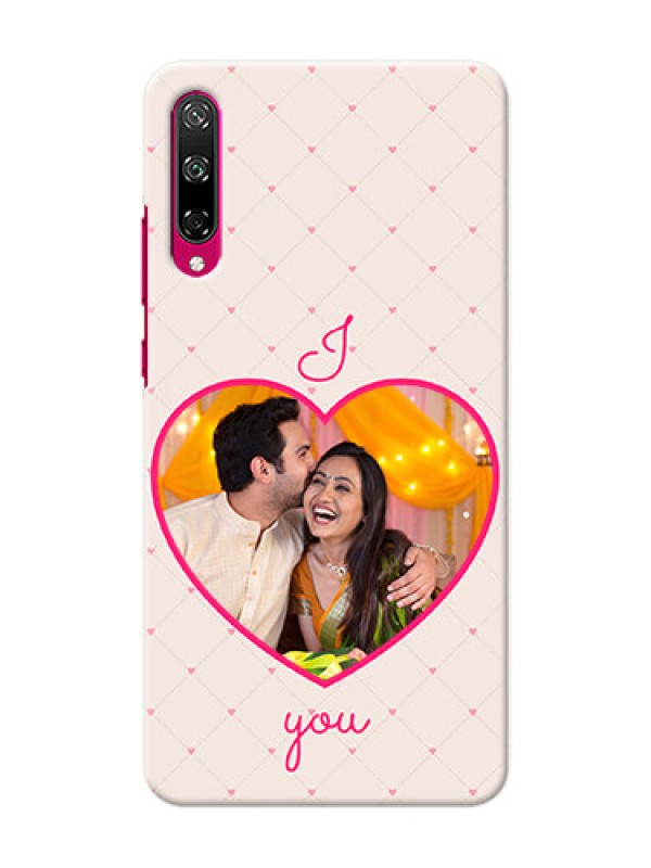 Custom Honor Play 3 Personalized Mobile Covers: Heart Shape Design