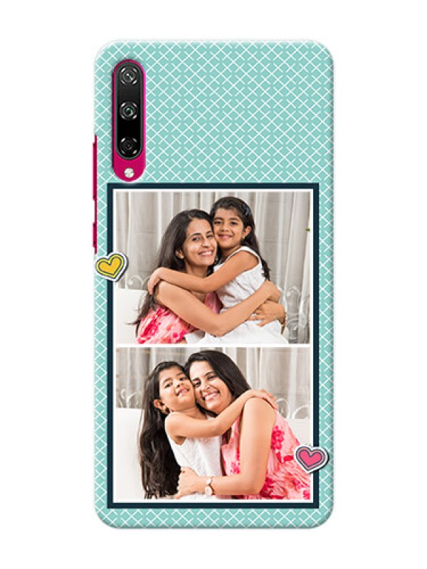 Custom Honor Play 3 Custom Phone Cases: 2 Image Holder with Pattern Design