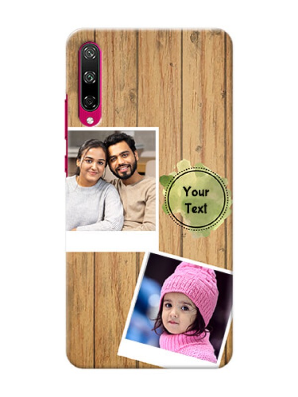 Custom Honor Play 3 Custom Mobile Phone Covers: Wooden Texture Design