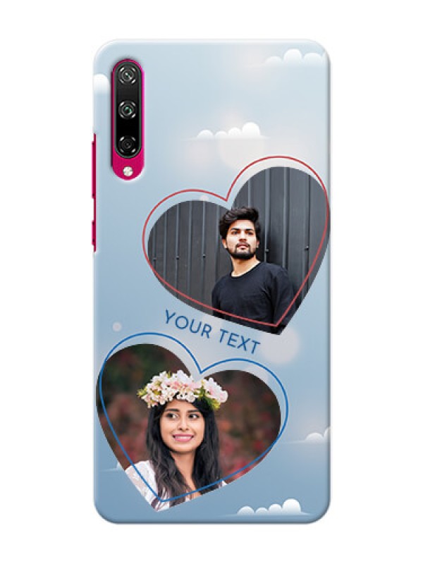 Custom Honor Play 3 Phone Cases: Blue Color Couple Design 