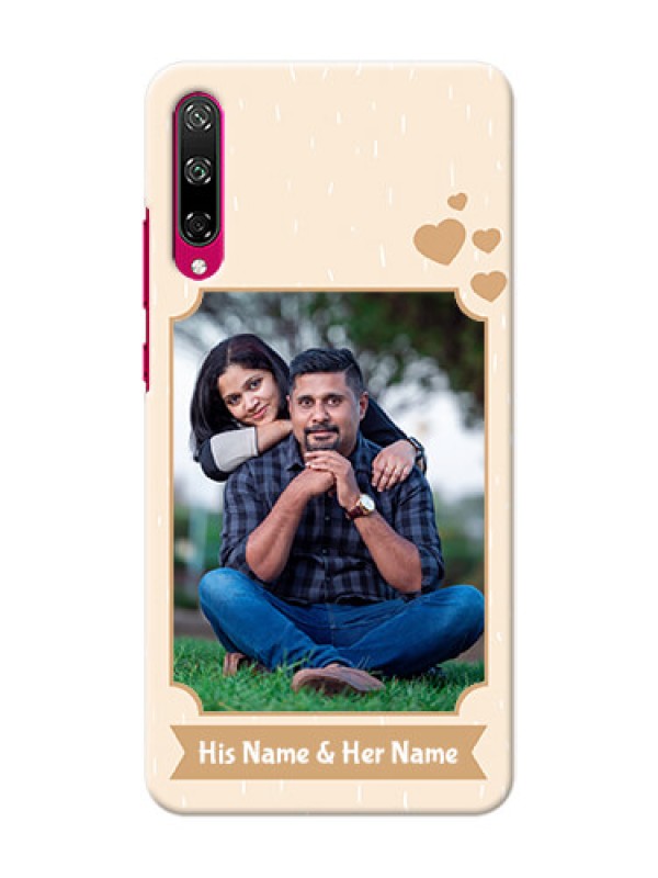Custom Honor Play 3 mobile phone cases with confetti love design 