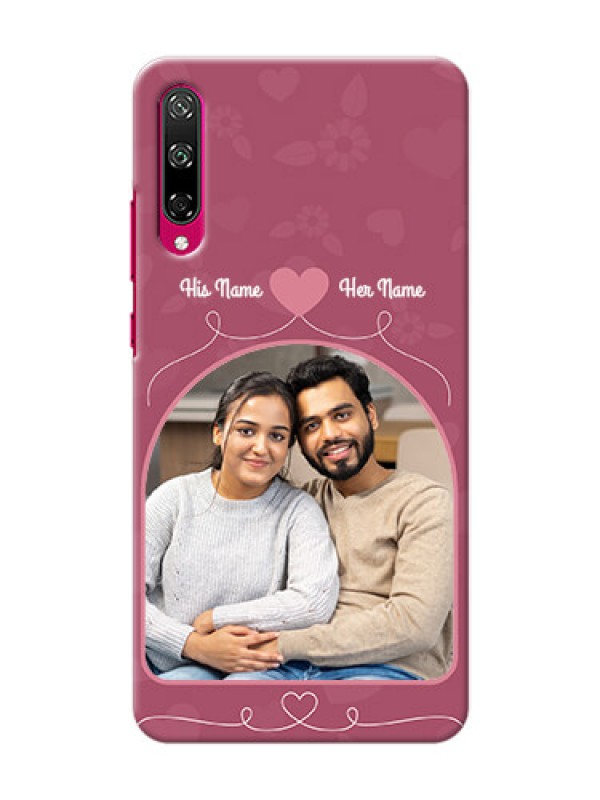 Custom Honor Play 3 mobile phone covers: Love Floral Design