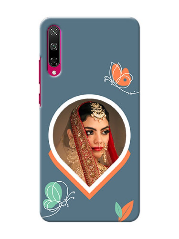 Custom Honor Play 3 Custom Mobile Case with Droplet Butterflies Design
