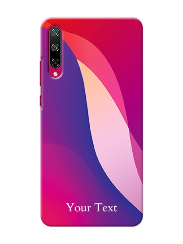 Custom Honor Play 3 Mobile Back Covers: Digital abstract Overlap Design