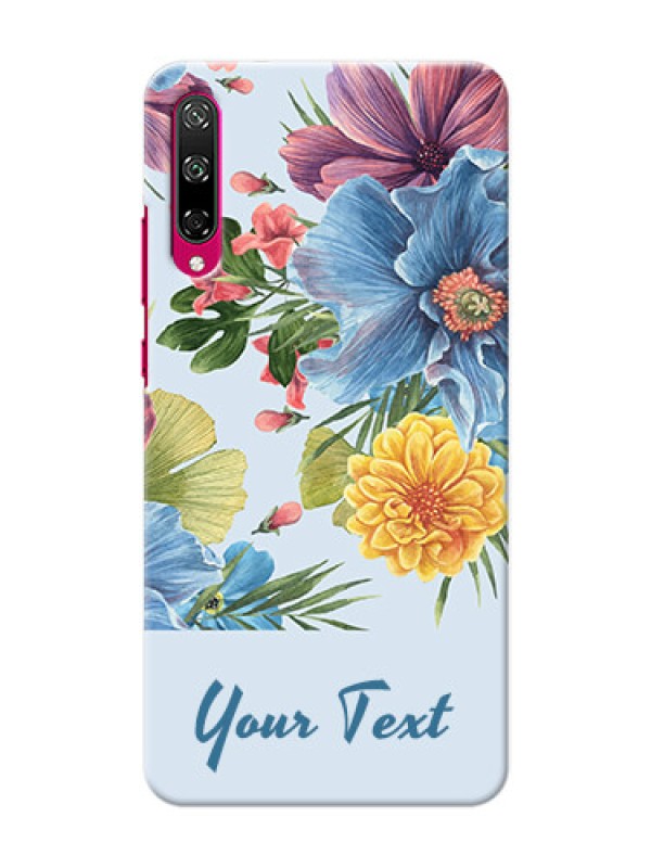 Custom Honor Play 3 Custom Phone Cases: Stunning Watercolored Flowers Painting Design