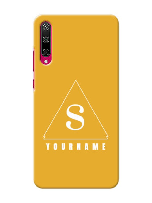 Custom Honor Play 3 Custom Mobile Case with simple triangle Design