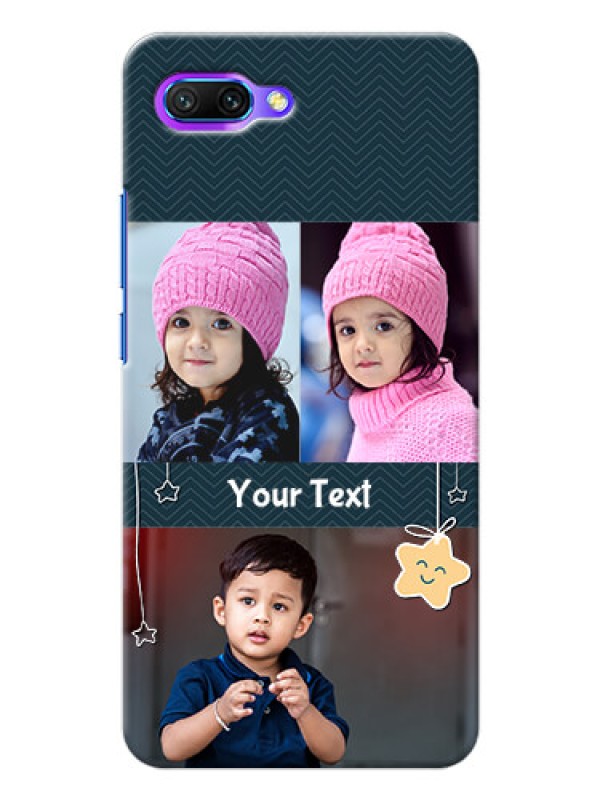 Custom Huawei Honor 10 3 image holder with hanging stars Design