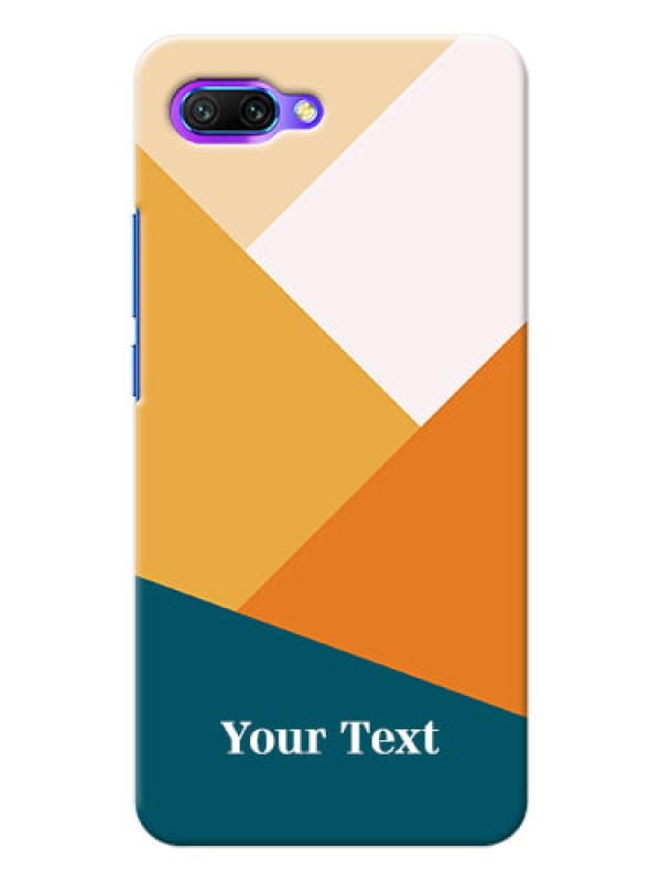 Custom Honor 10 Custom Phone Cases: Stacked Multi-colour Design