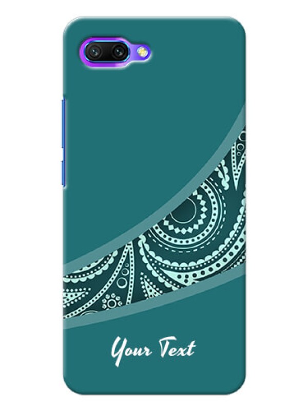 Custom Honor 10 Custom Phone Covers: semi visible floral Design