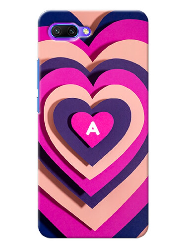 Custom Honor 10 Custom Mobile Case with Cute Heart Pattern Design