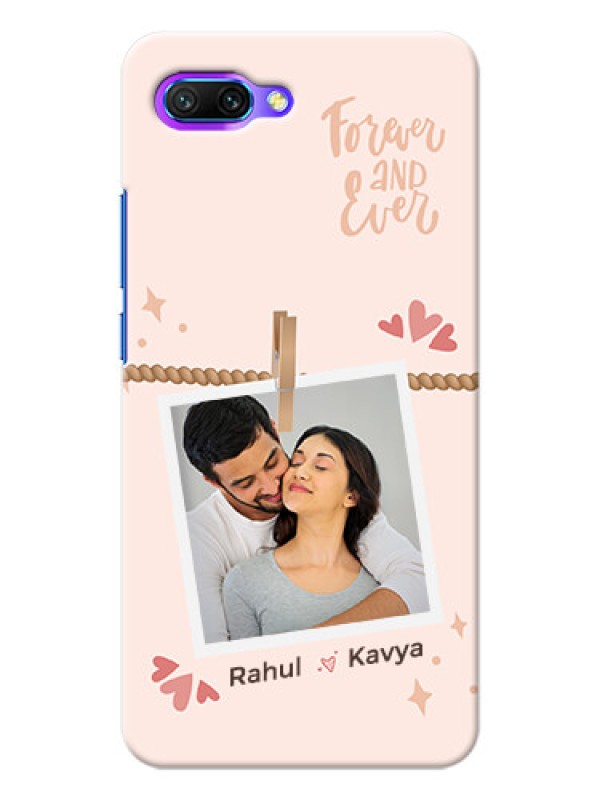 Custom Honor 10 Phone Back Covers: Forever and ever love Design