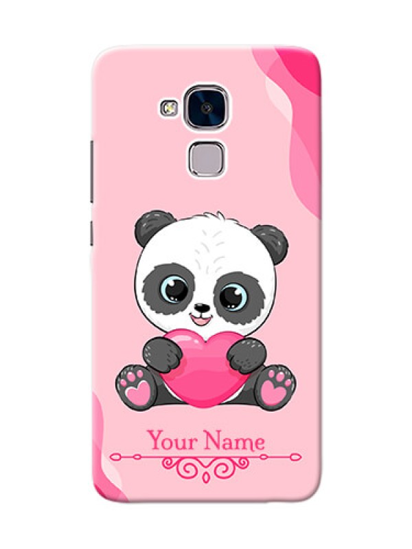 Custom Honor 5C Mobile Back Covers: Cute Panda Design