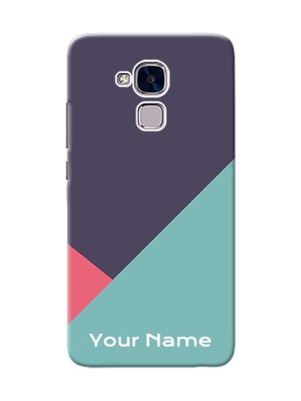 Custom Honor 5C Custom Phone Cases: Tri Color abstract Design