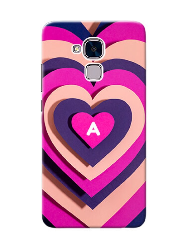 Custom Honor 5C Custom Mobile Case with Cute Heart Pattern Design