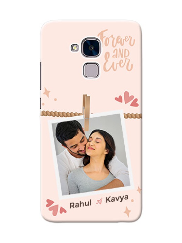 Custom Honor 5C Phone Back Covers: Forever and ever love Design