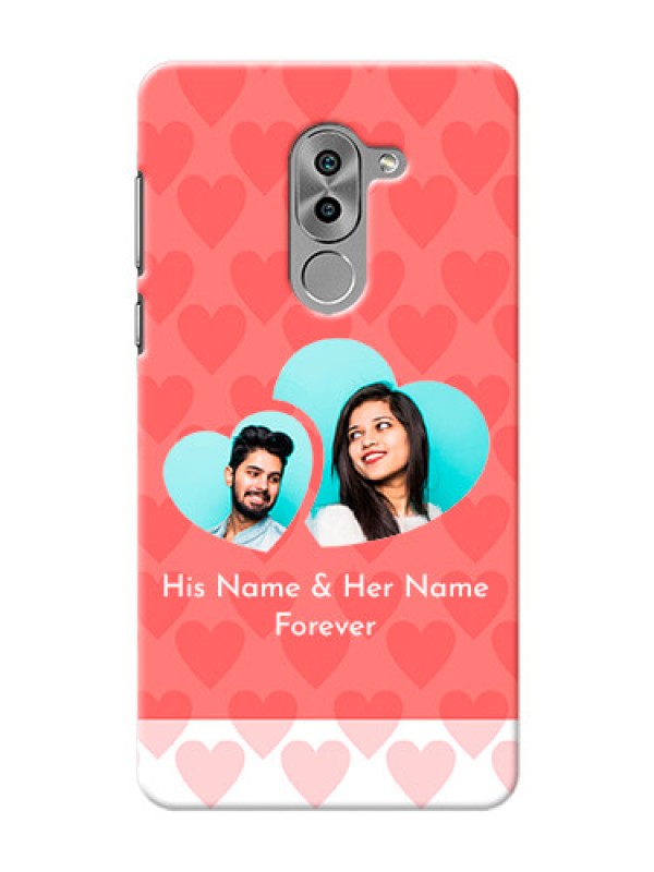 Custom Huawei Honor 6X Couples Picture Upload Mobile Cover Design