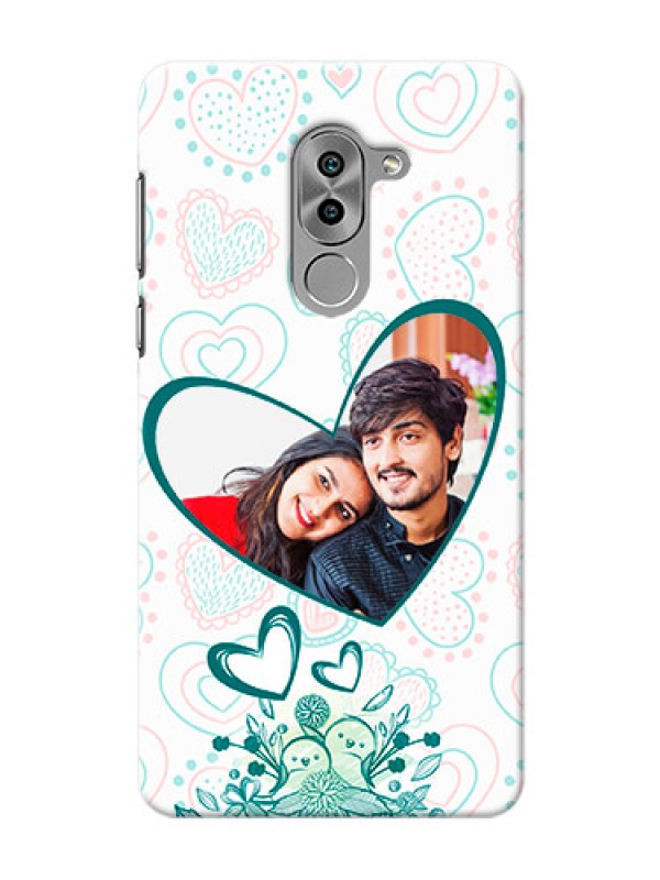 Custom Huawei Honor 6X Couples Picture Upload Mobile Case Design