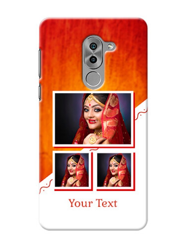 Custom Huawei Honor 6X Wedding Memories Mobile Cover Design