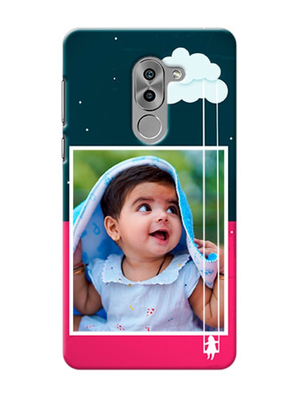 Custom Huawei Honor 6X Cute Girl Abstract Mobile Case Design