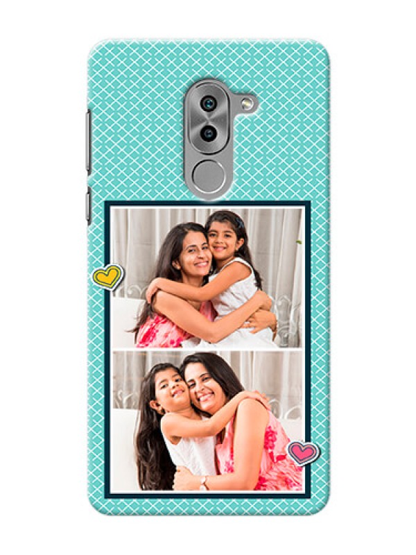 Custom Huawei Honor 6X 2 image holder with pattern Design