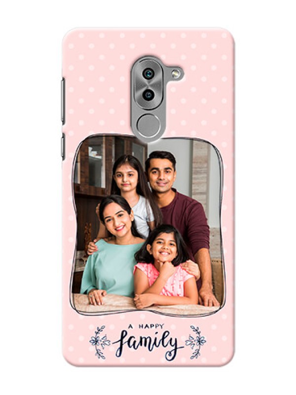 Custom Huawei Honor 6X A happy family with polka dots Design