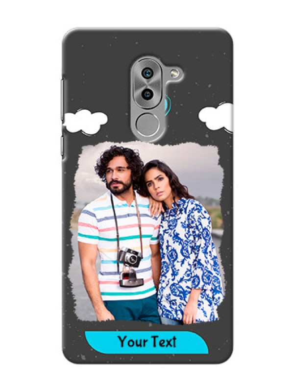 Custom Huawei Honor 6X splashes backdrop with love doodles Design