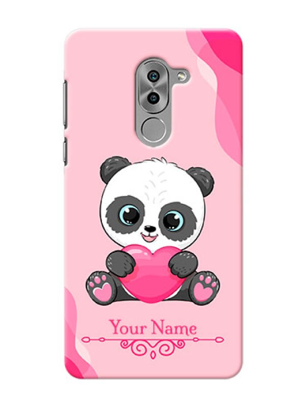Custom Honor 6X Mobile Back Covers: Cute Panda Design