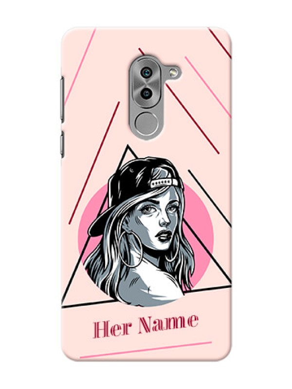 Custom Honor 6X Custom Phone Cases: Rockstar Girl Design