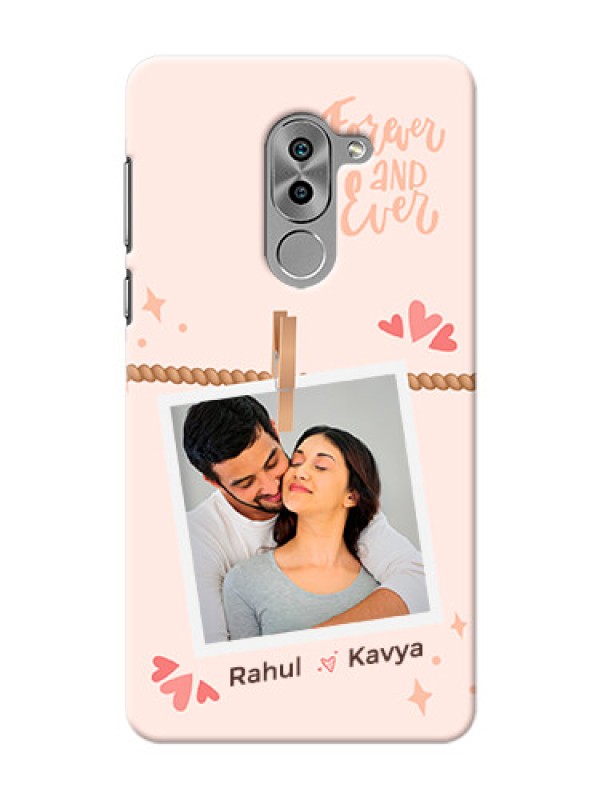 Custom Honor 6X Phone Back Covers: Forever and ever love Design