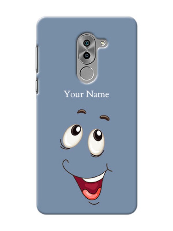 Custom Honor 6X Phone Back Covers: Laughing Cartoon Face Design