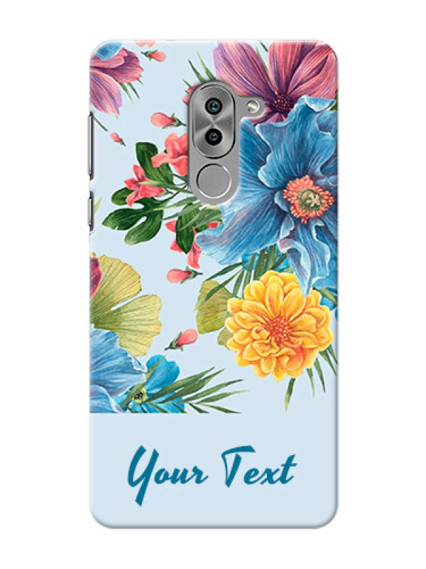 Custom Honor 6X Custom Phone Cases: Stunning Watercolored Flowers Painting Design