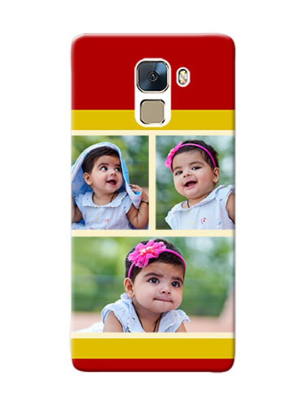 Custom Huawei Honor 7 Multiple Picture Upload Mobile Cover Design