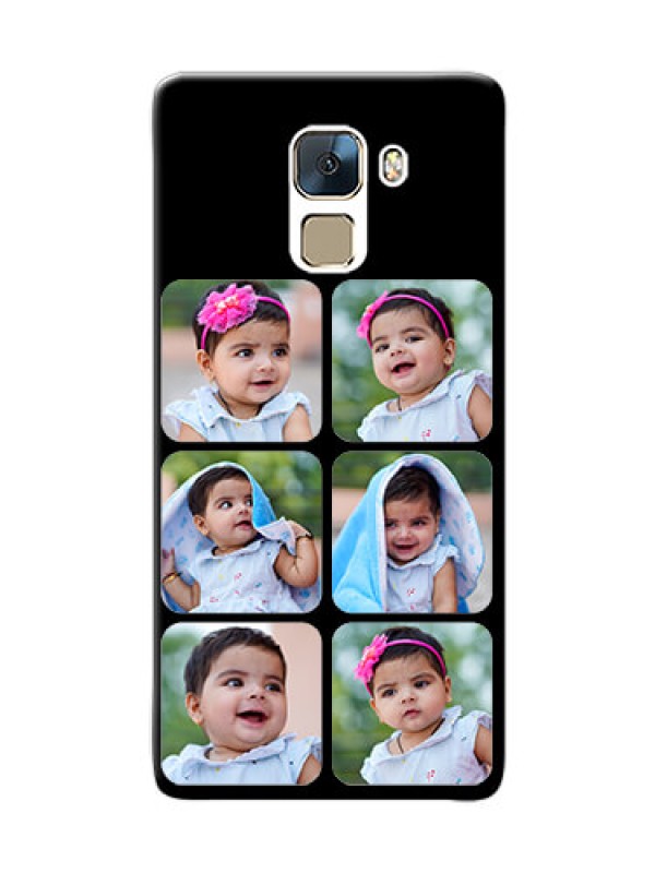 Custom Huawei Honor 7 Multiple Pictures Mobile Back Case Design
