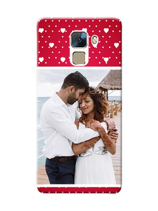 Custom Huawei Honor 7 Beautiful Hearts Mobile Case Design