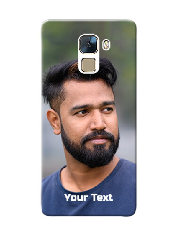 Custom Honor 7 Mobile Cover: Photo with Text