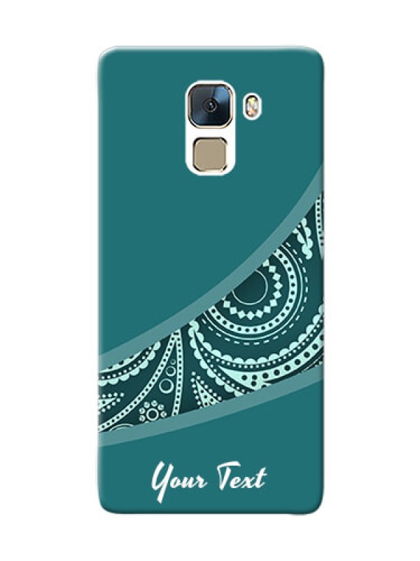 Custom Honor 7 Custom Phone Covers: semi visible floral Design