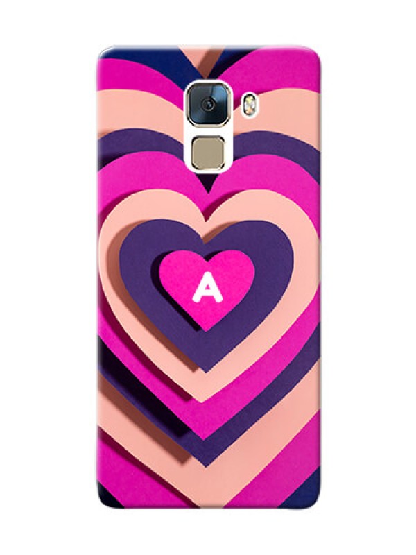 Custom Honor 7 Custom Mobile Case with Cute Heart Pattern Design