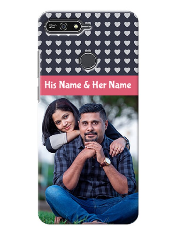 Custom Huawei Honor 7A Love Symbols Mobile Cover Design