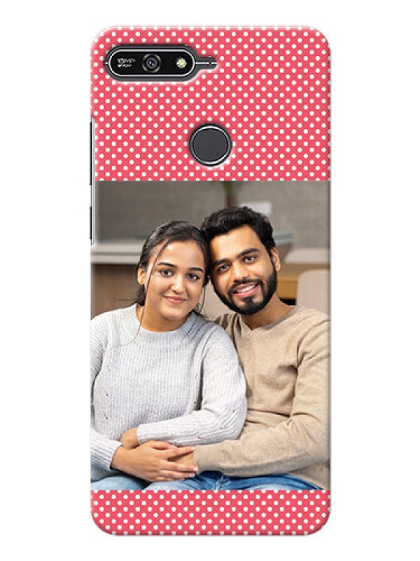 Custom Huawei Honor 7A White Dots Mobile Case  Design