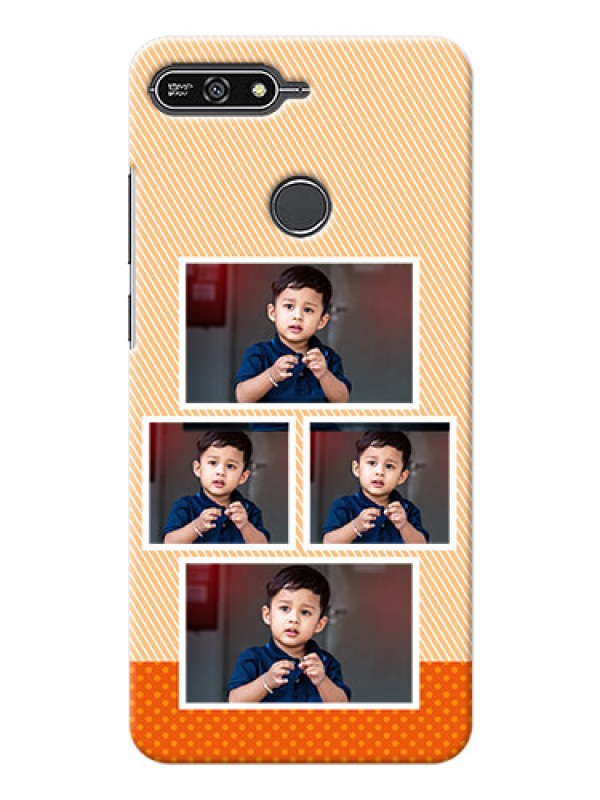 Custom Huawei Honor 7A Bulk Photos Upload Mobile Case  Design