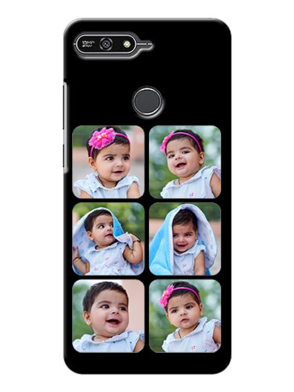 Custom Huawei Honor 7A Multiple Pictures Mobile Back Case Design