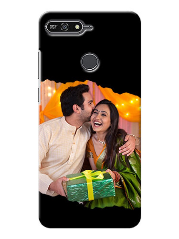Custom Honor 7A Custom Phone Covers: Tear-off Design