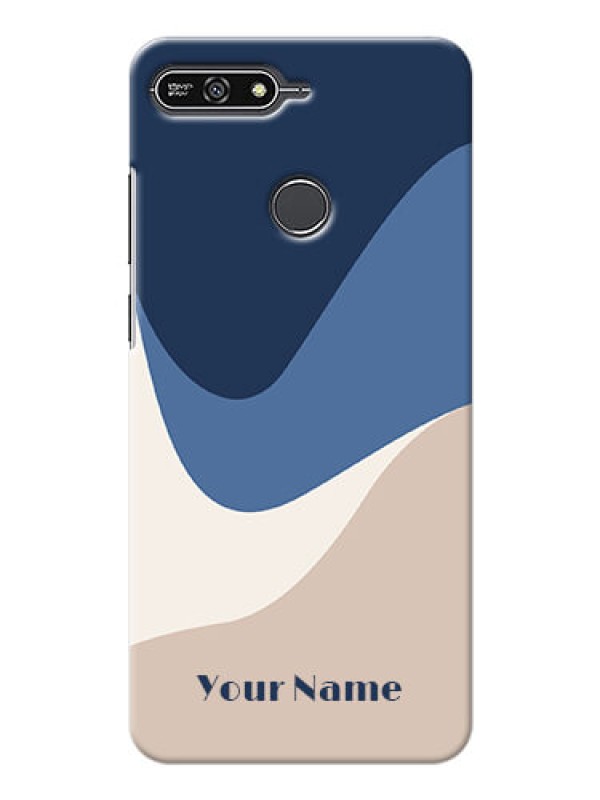 Custom Honor 7A Back Covers: Abstract Drip Art Design